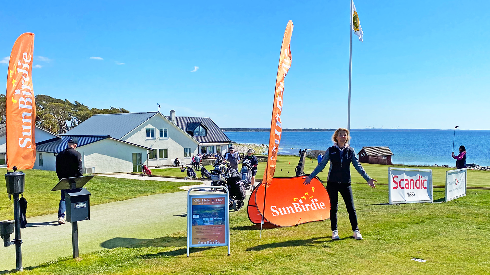 Sunbirdie är resepartner till Golfa runt Gotland